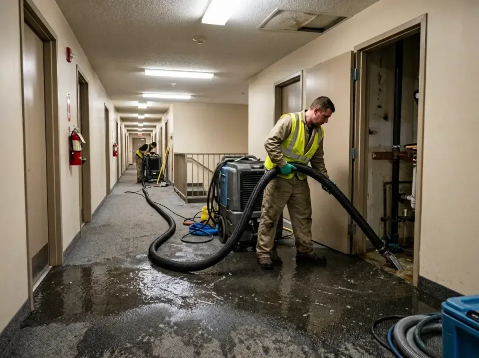 multi-unit-apartment-hallway-f-005 — frequently asked questions, Emergency Burst Pipe Water Extraction & Removal in Helotes,…